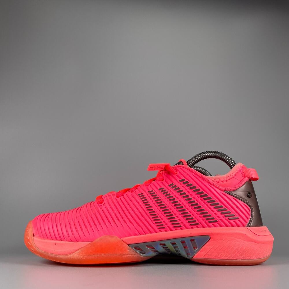 K-Swiss Hypercourt Supreme Lucky In Love Women's 7 Neon Pink Tennis Shoe Sneaker